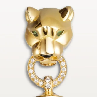 Pulseira Panthere de Cartier, com corrente, diamantes