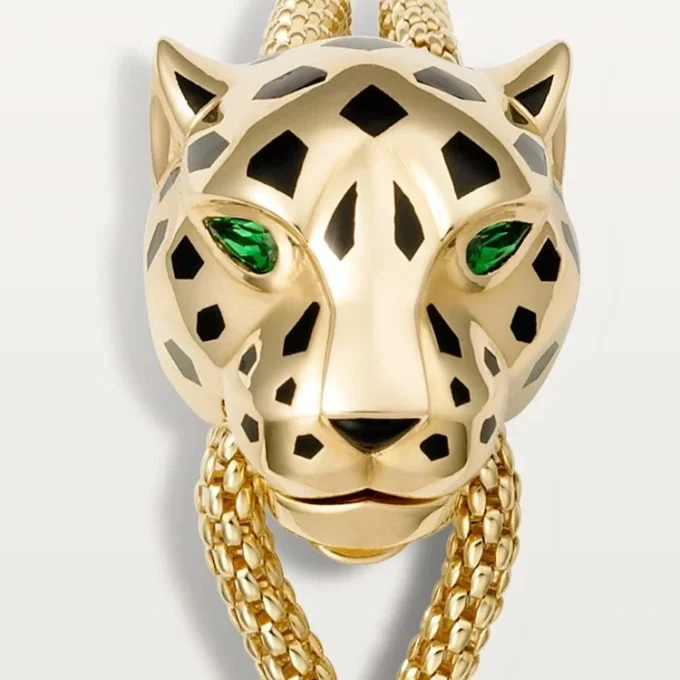 Pulseira Panthere de Cartier, com corrente, diamantes