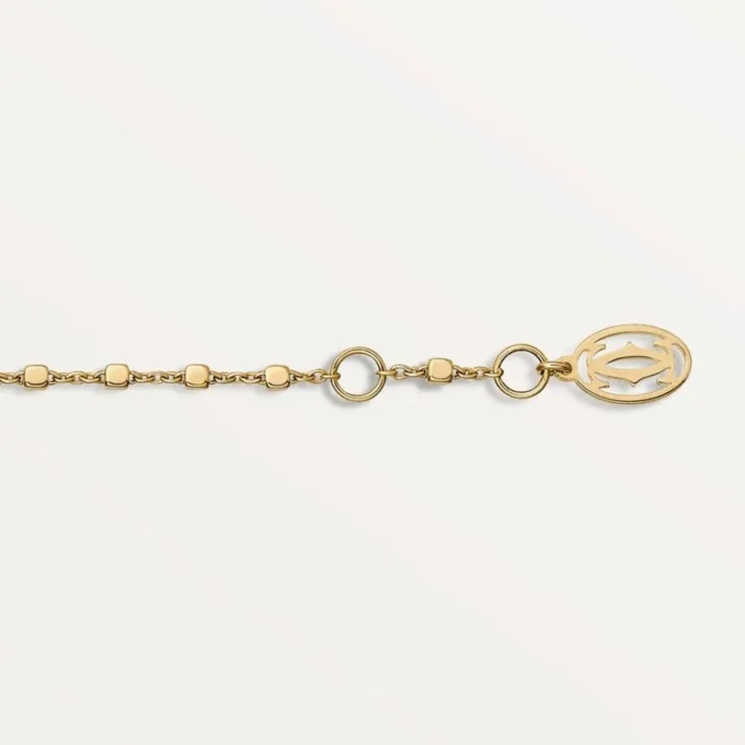 Pulseira Panthere de Cartier, com corrente, diamantes