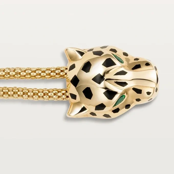 Pulseira Panthere de Cartier, com corrente, diamantes