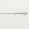 Pulseira Panthere De Cartier, em corrente, semi-pavimentada