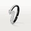 Pulseira Panthere De Cartier, Laca Preta, Pavé