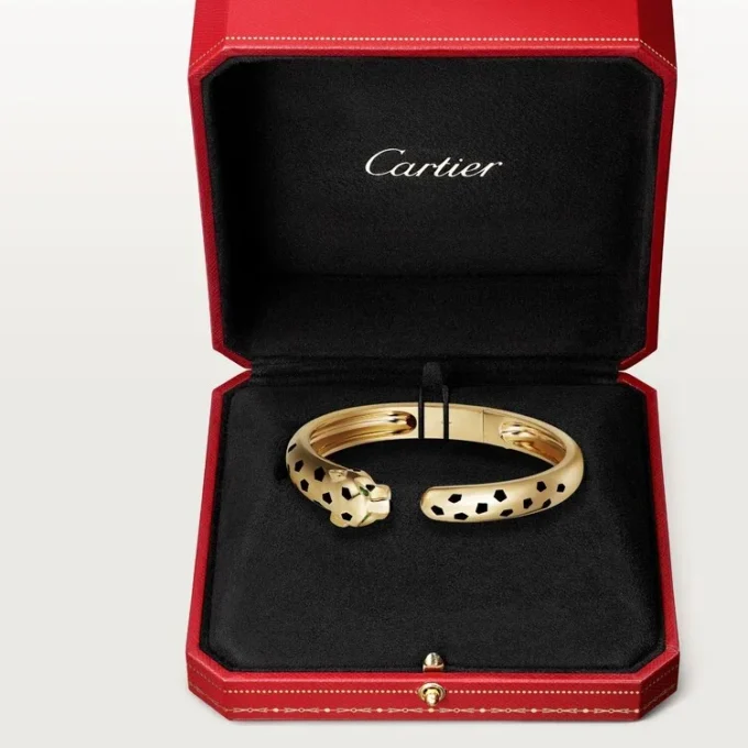 Pulseira Panthere De Cartier, modelo médio