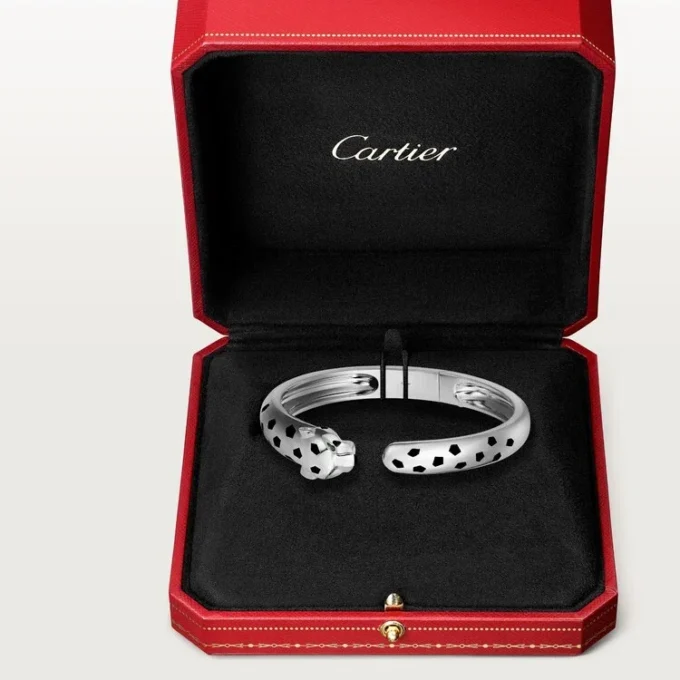 Pulseira Panthere De Cartier, modelo médio