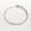 Pulseira Panthere De Cartier, modelo médio, pavé