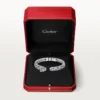 Pulseira Panthere De Cartier, modelo médio, pavé