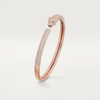 Pulseira Panthere De Cartier, modelo pequeno, pavé