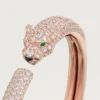 Pulseira Panthere De Cartier, modelo pequeno, pavé