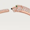 Pulseira Panthere De Cartier, modelo pequeno, pavé