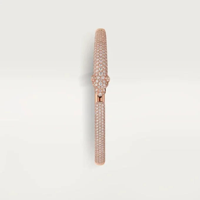 Pulseira Panthere De Cartier, modelo pequeno, pavé