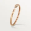 Pulseira Panthere De Cartier, modelo pequeno, semi-pavé