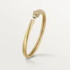 Pulseira Panthere De Cartier, modelo pequeno, semi-pavé