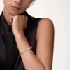 Pulseira Panthere De Cartier, modelo pequeno, semi-pavé