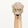 Pulseira Panthere De Cartier, modelo pequeno, semi-pavé