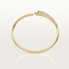 Pulseira Panthere De Cartier, modelo pequeno, semi-pavé