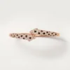 Pulseira Panthere De Cartier, modelo pequeno, semi-pavé
