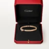 Pulseira Panthere De Cartier, modelo pequeno, semi-pavé