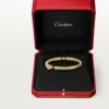 Pulseira Panthere De Cartier, modelo pequeno, semi-pavé
