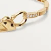 Pulseira Panthere De Cartier – Ouro Amarelo, Laca, Diamante, Granada Tsavorita, Ônix – Cartier