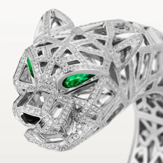 Pulseira Panthere De Cartier, Pavé
