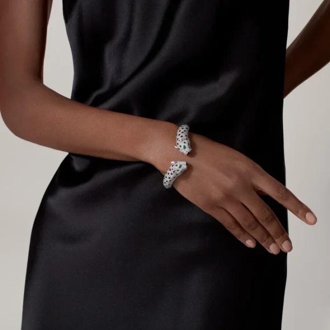 Pulseira Panthere De Cartier, Pavé