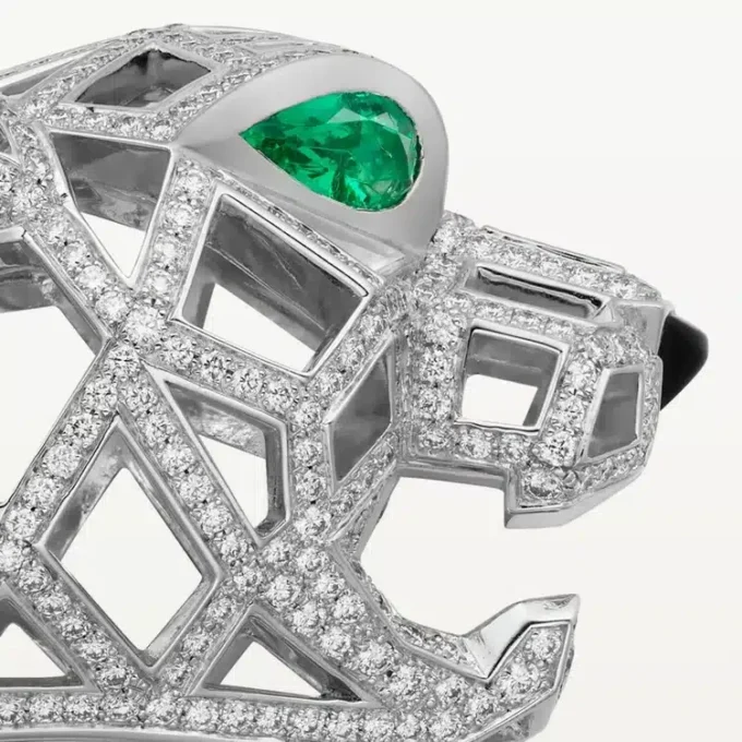 Pulseira Panthere De Cartier, Pavé