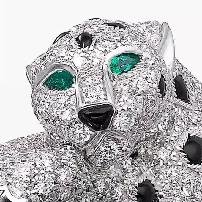 Pulseira Panthere De Cartier, Pavé