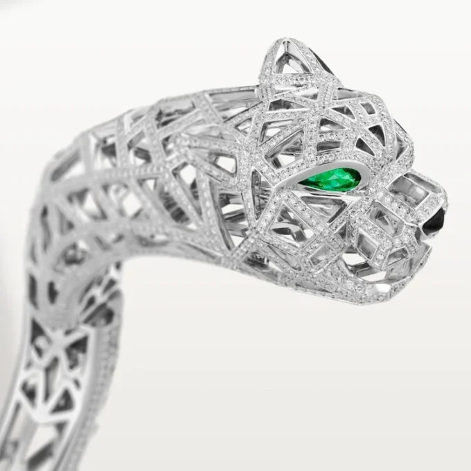 Pulseira Panthere De Cartier, Pavé