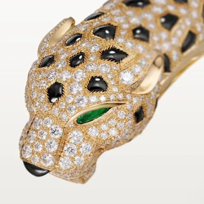Pulseira Panthere De Cartier, Pavé
