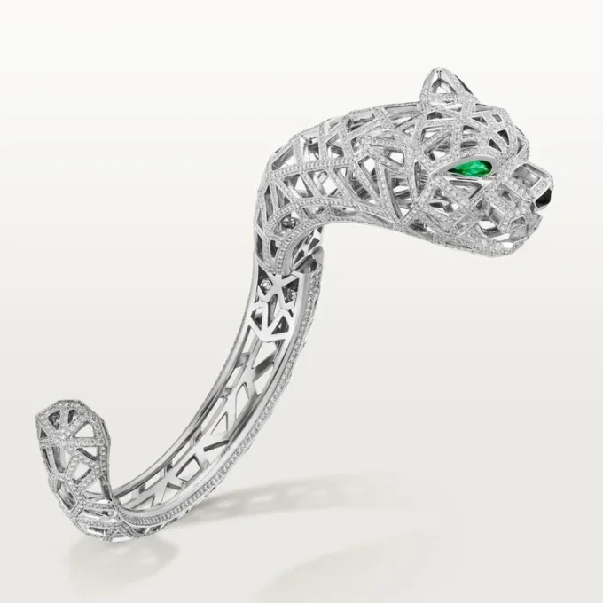 Pulseira Panthere De Cartier, Pavé
