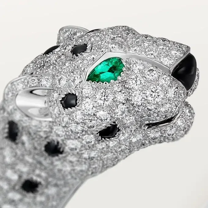 Pulseira Panthere De Cartier, Pavé