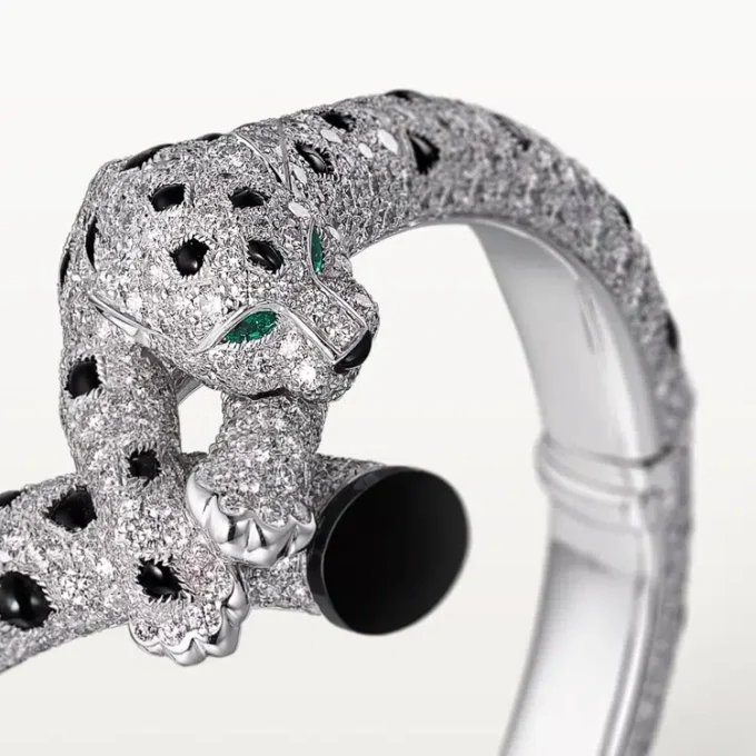 Pulseira Panthere De Cartier, Pavé