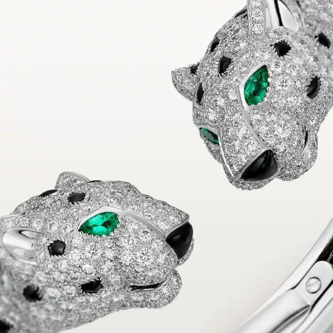 Pulseira Panthere De Cartier, Pavé
