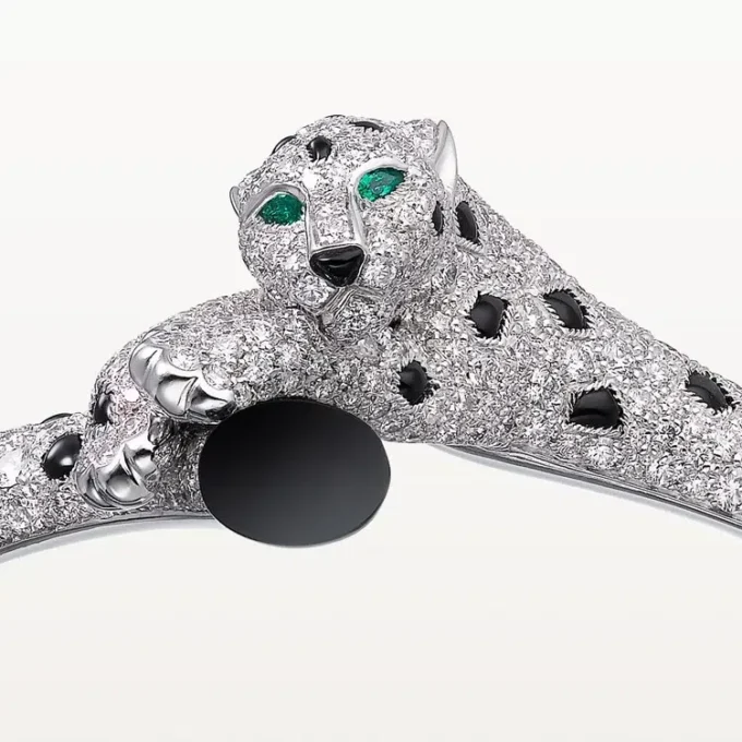 Pulseira Panthere De Cartier, Pavé