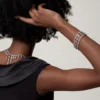 Pulseira Pluie De Cartier, Diamantes Pulseira Pluie De Cartier, Diamantes